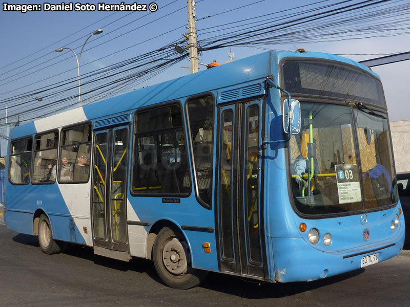 Metalpar Tronador / Mercedes Benz OH-1115L-SB / Servicio Alimentador E-03