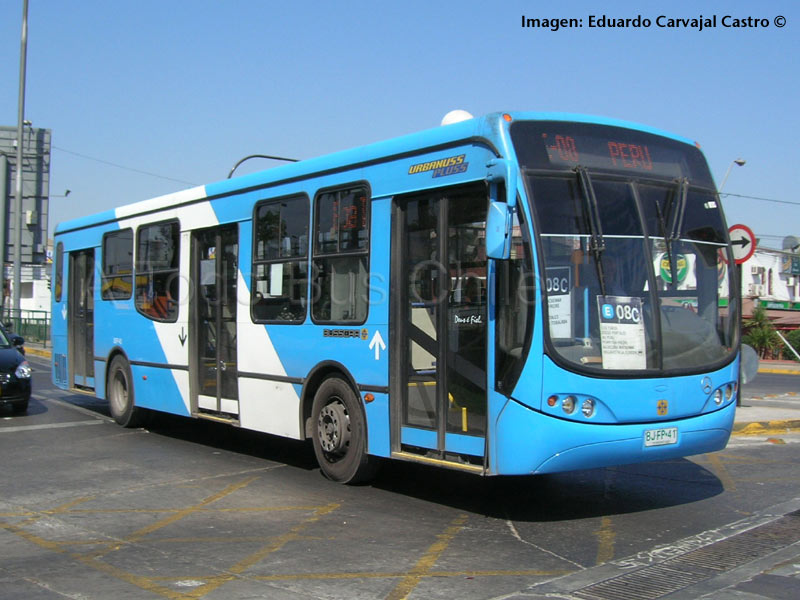 Busscar Urbanuss Pluss / Mercedes Benz O-500U-1725 / Servicio Alimentador E-08c