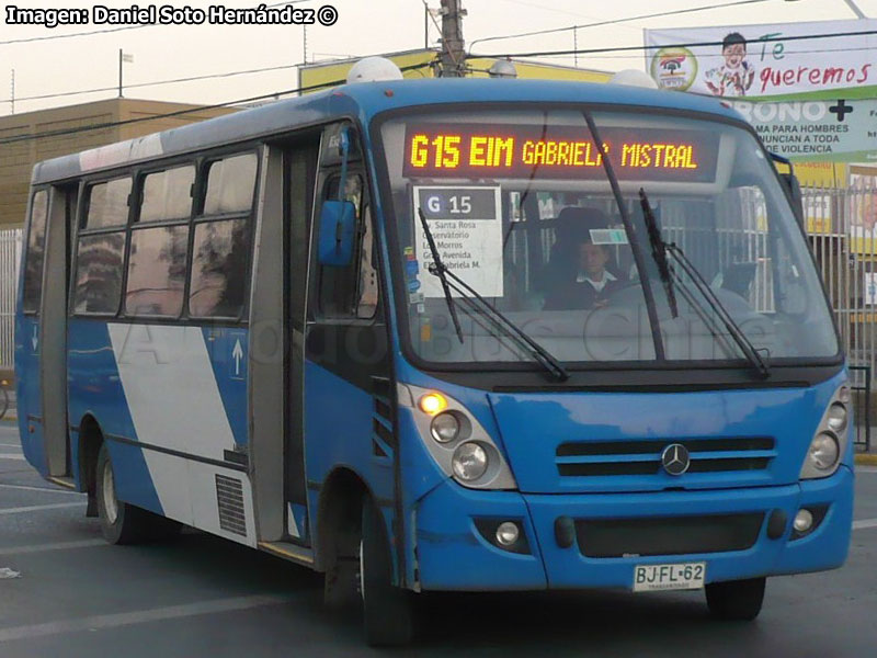 Induscar Caio Foz / Mercedes Benz LO-915 / Servicio Alimentador G-15