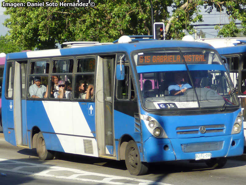 Induscar Caio Foz / Mercedes Benz LO-915 / Servicio Alimentador G-15