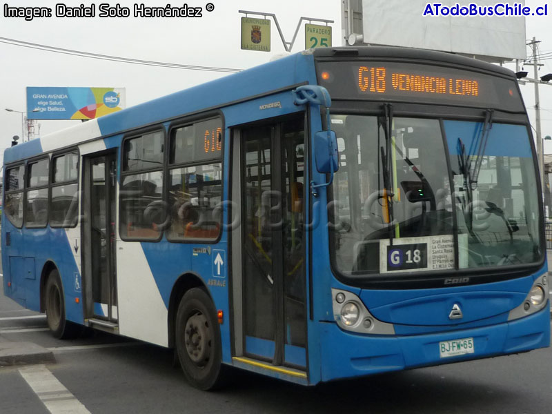 Induscar Caio Mondego L / Agrale MT-12.0LE / Servicio Alimentador G-18