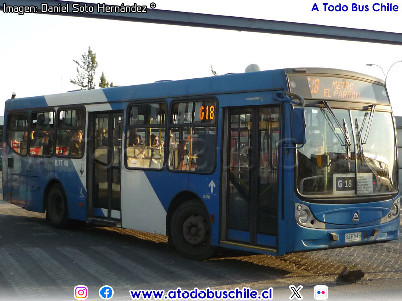 Induscar Caio Mondego L / Agrale MT-12.0LE / Servicio Alimentador G-18