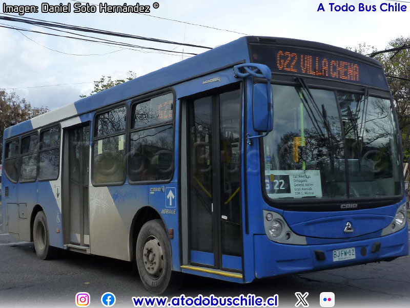 Induscar Caio Mondego L / Agrale MT-12.0LE / Servicio Alimentador G-22