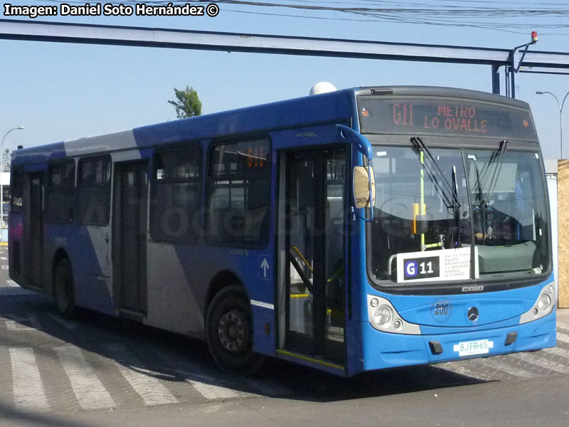 Induscar Caio Mondego H / Mercedes Benz O-500U-1725 / Servicio Alimentador G-11