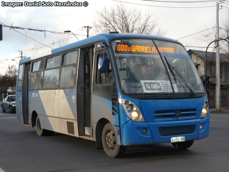 Induscar Caio Foz / Mercedes Benz LO-915 / Servicio Alimentador G-08v