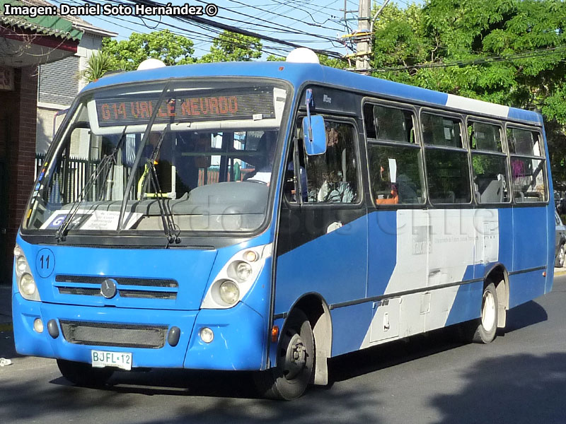 Induscar Caio Foz / Mercedes Benz LO-915 / Servicio Alimentador G-14