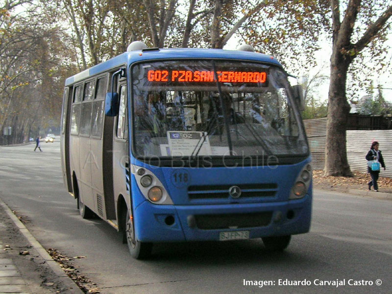 Induscar Caio Foz / Mercedes Benz LO-915 / Servicio Alimentador G-02
