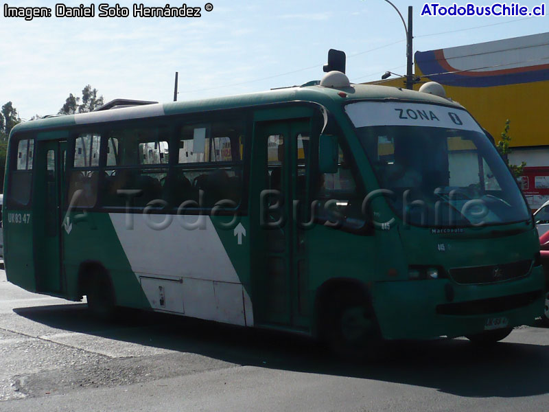 Marcopolo Senior G6 / Mercedes Benz LO-914 / Servicio Alimentador I-01