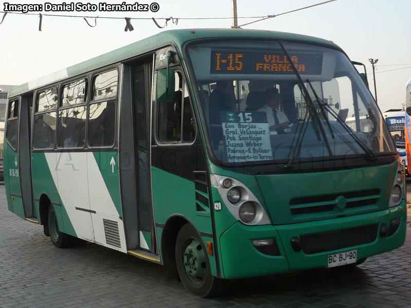 Induscar Caio Foz / Mercedes Benz LO-915 / Servicio Alimentador I-15