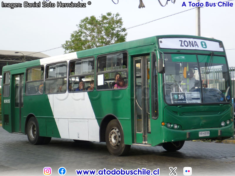 Induscar Caio Apache S21 / Mercedes Benz OH-1418 / Servicio Alimentador I-16
