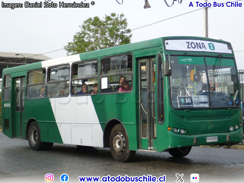 Induscar Caio Apache S21 / Mercedes Benz OH-1418 / Servicio Alimentador I-16