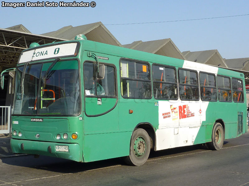 Ciferal Turquesa / Mercedes Benz OH-1418 / Servicio Alimentador I-02