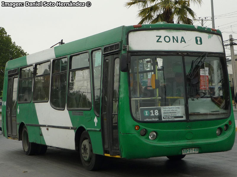 Metalpar Tronador / Mercedes Benz OH-1115L-SB / Servicio Alimentador I-18