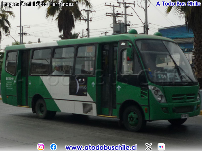 Induscar Caio Foz / Mercedes Benz LO-915 / Servicio Alimentador I-05