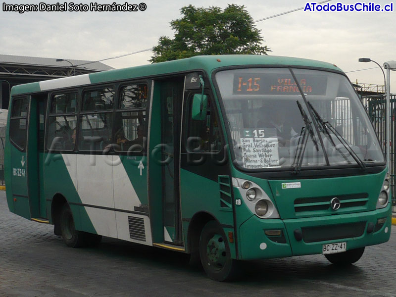Induscar Caio Foz / Mercedes Benz LO-915 / Servicio Alimentador I-15