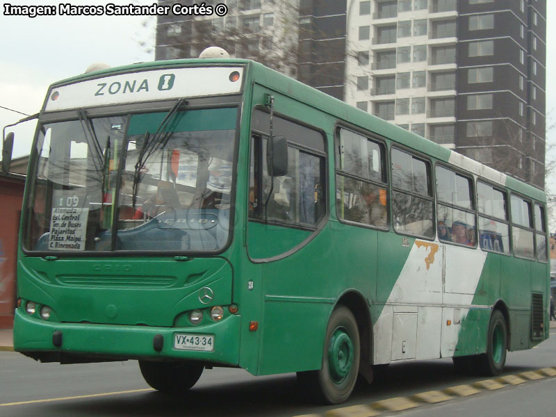 Induscar Caio Apache S21 / Mercedes Benz OH-1418 / Servicio Alimentador I-09