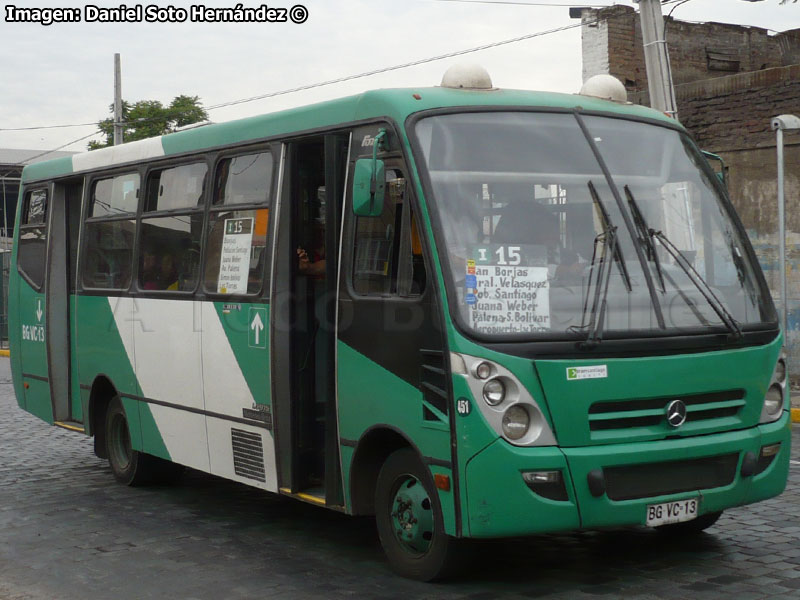 Induscar Caio Foz / Mercedes Benz LO-915 / Servicio Alimentador I-15