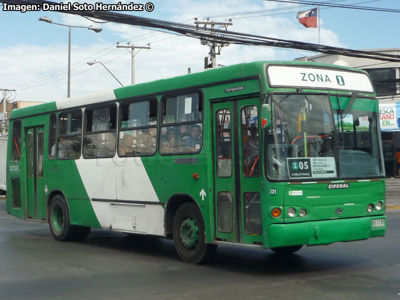 Ciferal Turquesa / Mercedes Benz OH-1418 / Servicio Alimentador I-05