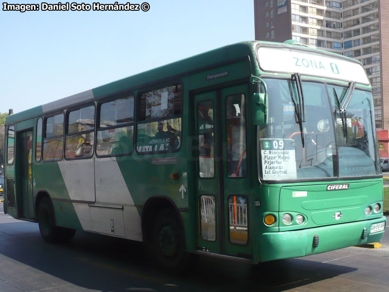 Ciferal Turquesa / Mercedes Benz OH-1418 / Servicio Alimentador I-09