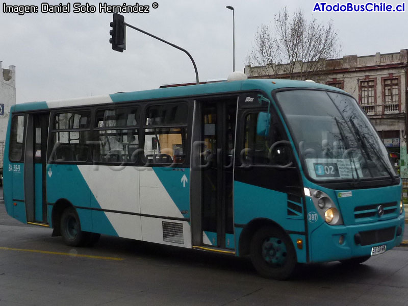 Induscar Caio Foz / Mercedes Benz LO-915 / Servicio Alimentador J-02