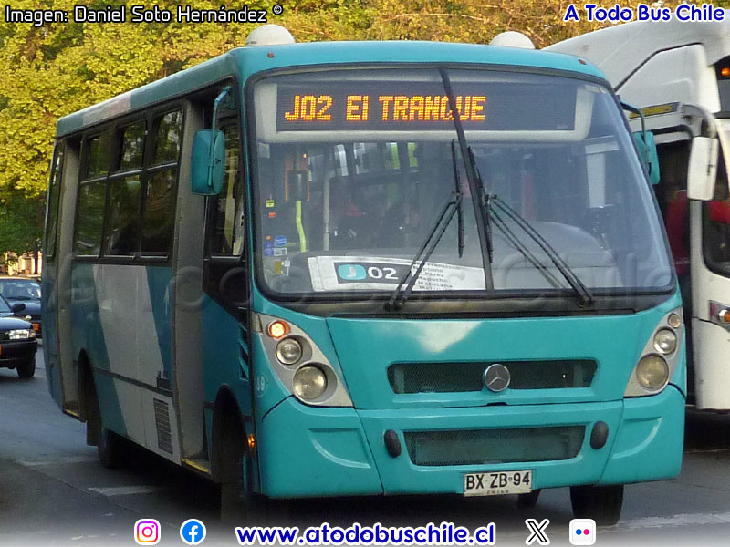 Induscar Caio Foz / Mercedes Benz LO-915 / Servicio Alimentador J-02