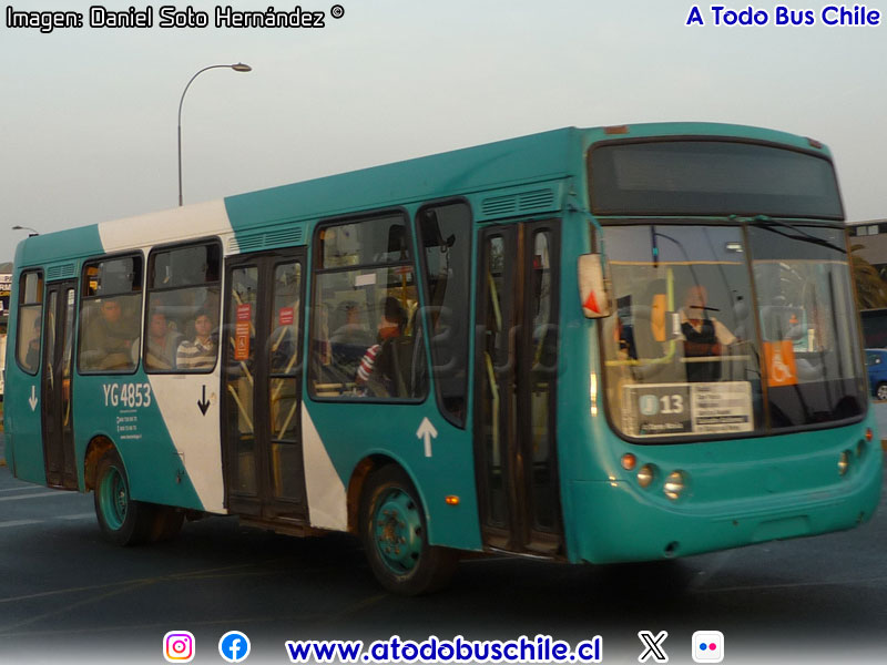 Metalpar Tronador / Mercedes Benz OH-1115L-SB / Servicio Alimentador J-13
