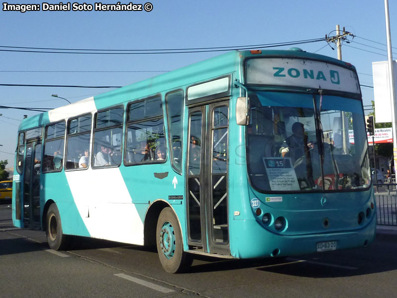 Metalpar Tronador / Mercedes Benz OH-1318 / Servicio Alimentador J-15