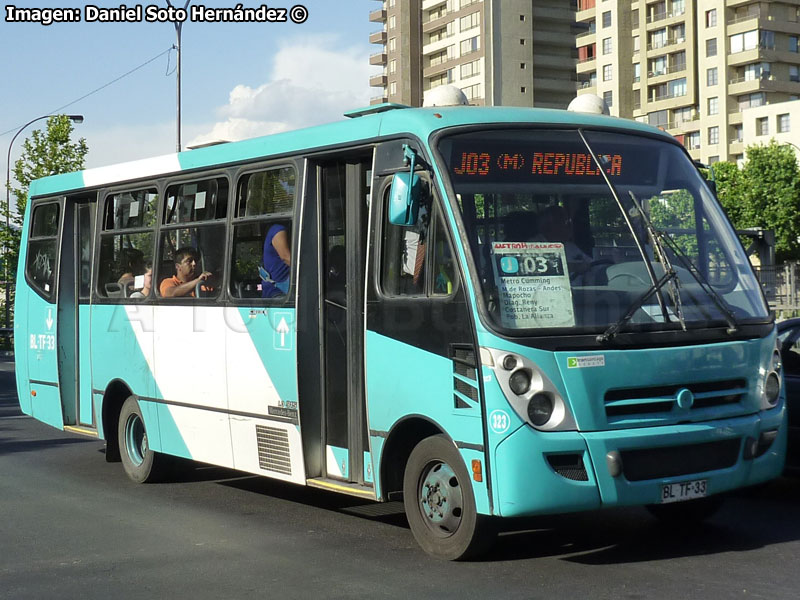 Induscar Caio Foz / Mercedes Benz LO-915 / Servicio Alimentador J-03