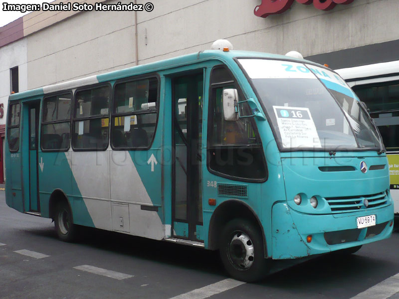 Induscar Caio Piccolo / Mercedes Benz LO-915 / Servicio Alimentador J-16