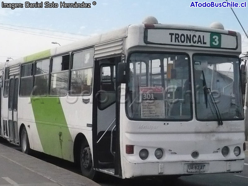Metalpar Petrohué 2000 / Mercedes Benz OH-1420 / Servicio Troncal 301
