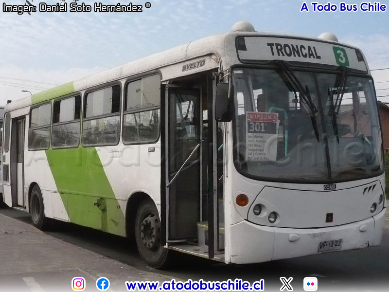 Comil Svelto / Mercedes Benz OH-1420 / Servicio Troncal 301