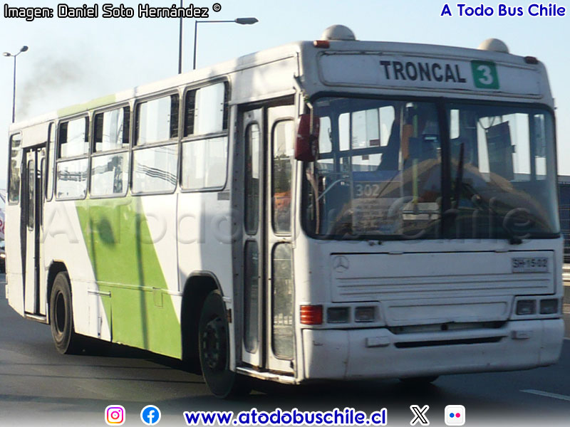 Maxibus Urbano / Mercedes Benz OH-1420 / Servicio Troncal 302