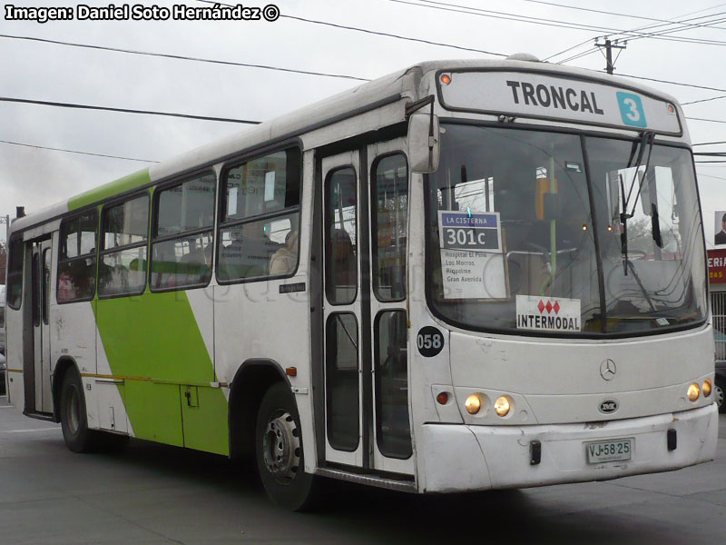 Maxibus Dolphin / Mercedes Benz OH-1420 / Servicio Troncal 301c