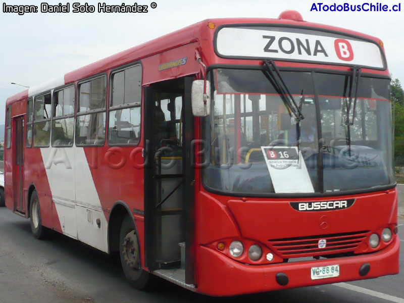 Busscar Urbanuss / Mercedes Benz OH-1420 / Servicio Alimentador B-16