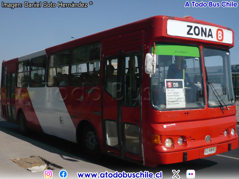 Metalpar Petrohué 2000 / Mercedes Benz OH-1420 / Servicio Alimentador B-08