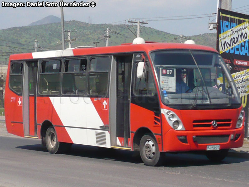 Induscar Caio Foz / Mercedes Benz LO-915 / Servicio Alimentador B-07