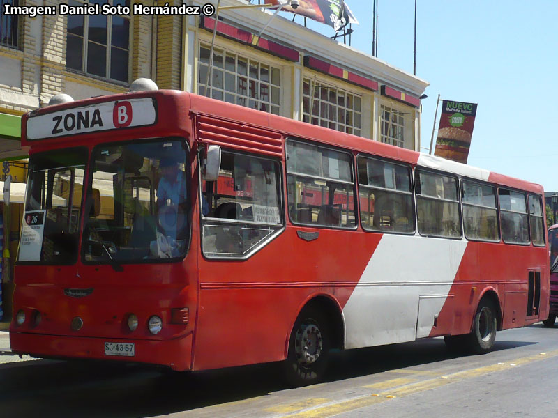 Metalpar Petrohué 2000 / Mercedes Benz OH-1420 / Servicio Alimentador B-26