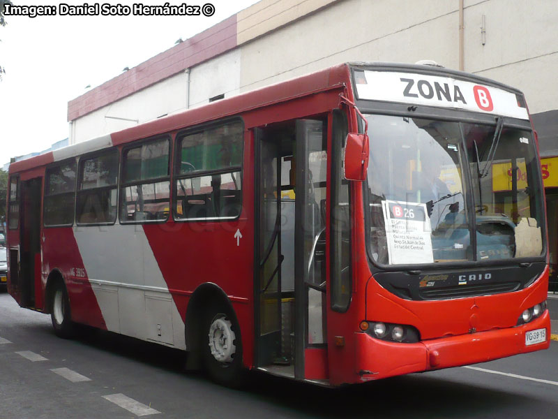 Induscar Caio Apache S21 / Mercedes Benz OH-1420 / Servicio Alimentador B-26