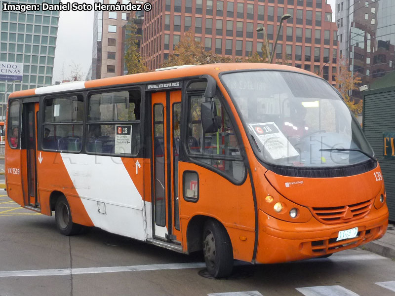 Neobus Thunder + / Agrale MA 8.5TCA / Servicio Alimentador C-18