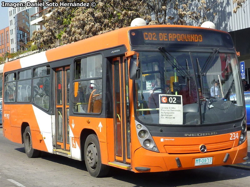 Neobus Mega / Mercedes Benz OH-1115L-SB / Servicio Alimentador C-02