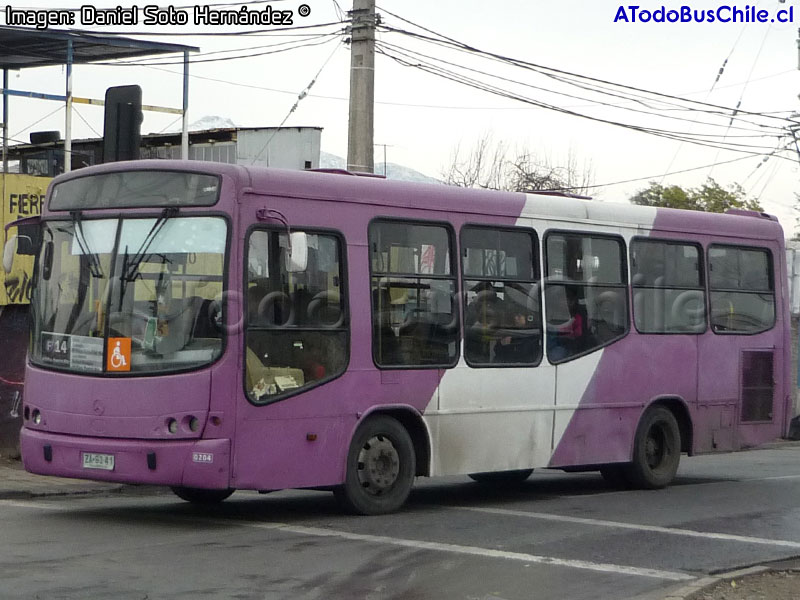 Maxibus Dolphin / Mercedes Benz OH-1115L-SB / Servicio Alimentador F-14