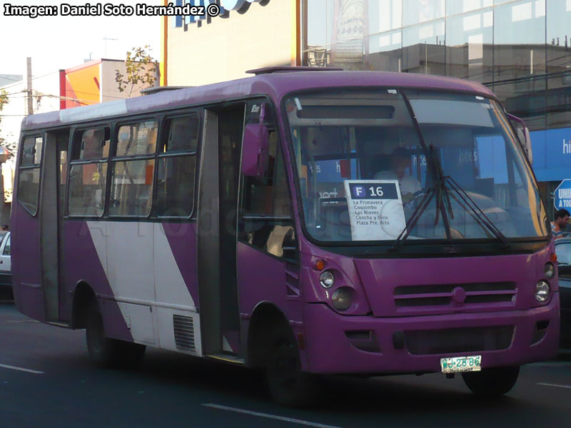 Induscar Caio Foz / Mercedes Benz LO-915 / Servicio Alimentador F-16