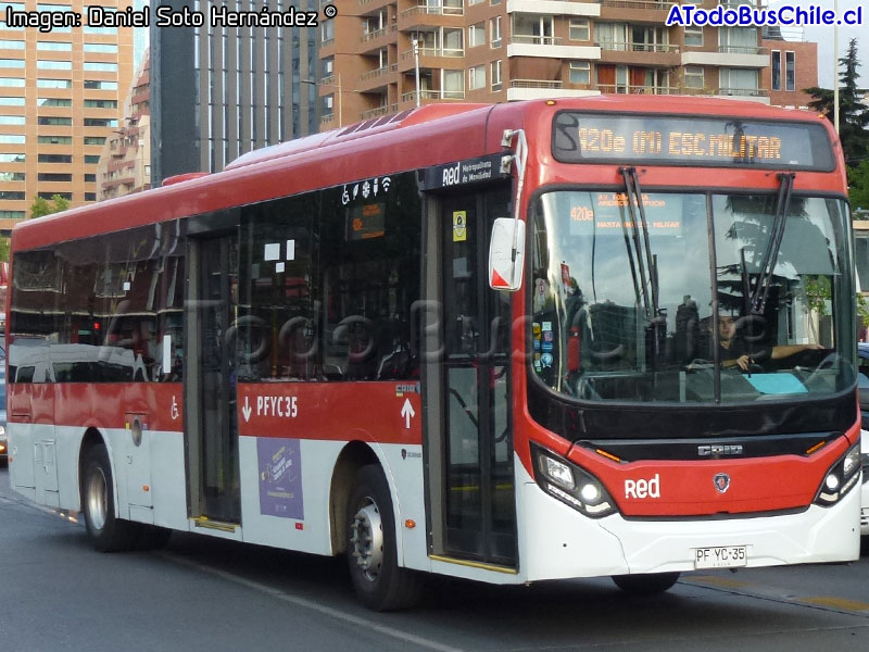 Induscar Caio Mondego II / Scania K-280UB eev6 / Servicio Troncal 420e