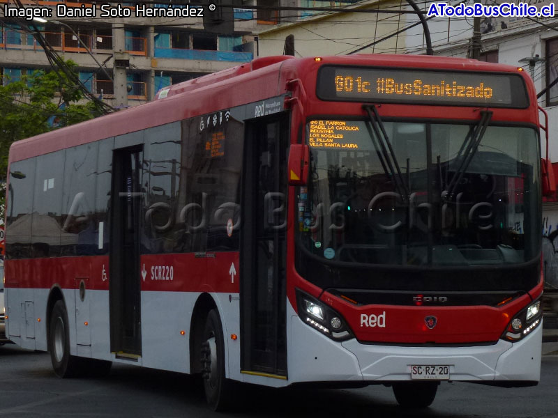 Induscar Caio Mondego II / Scania K-280UB eev6 / Servicio Alimentador G-01c