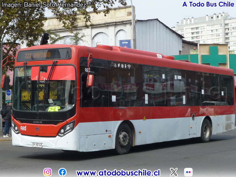 Induscar Caio Mondego II / Scania K-280UB eev6 / Servicio Troncal 223