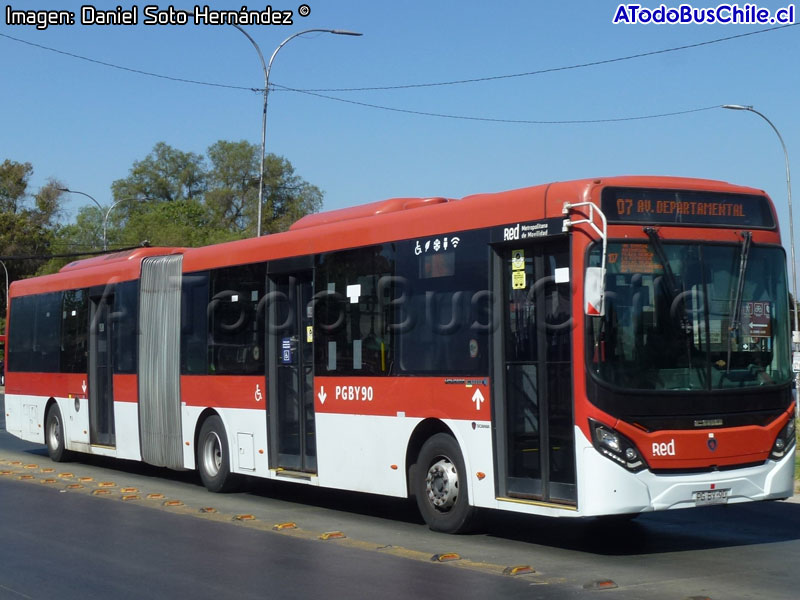 Induscar Caio Mondego II / Scania K-320UA eev6 / Servicio Troncal 107