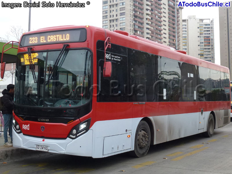 Induscar Caio Mondego II / Scania K-280UB eev6 / Servicio Troncal 233