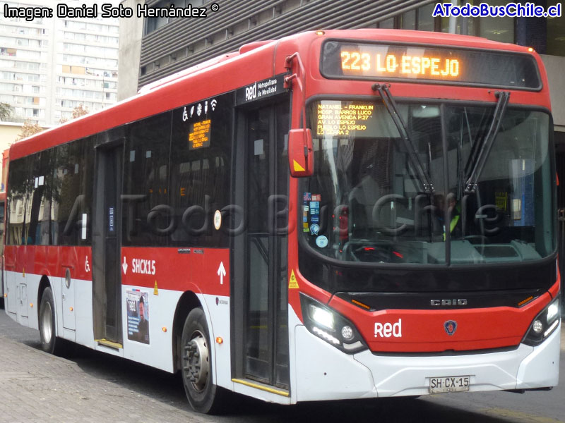 Induscar Caio Mondego II / Scania K-280UB eev6 / Servicio Troncal 223