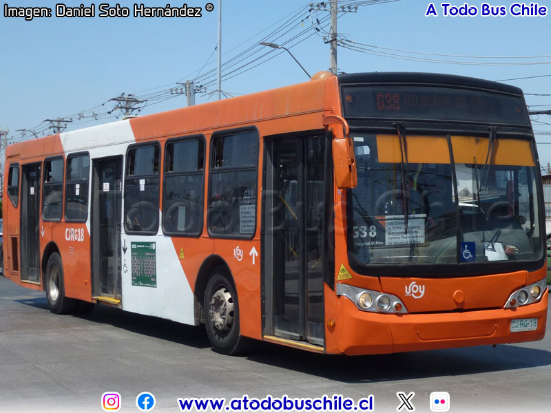 Induscar Caio Mondego L / Volvo B-7R-LE / Servicio Alimentador G-38