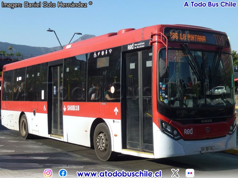 Induscar Caio Mondego II / Scania K-280UB eev6 / Servicio Troncal 286